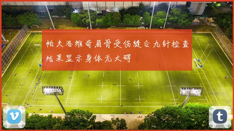 帕夫洛维奇眉骨受伤缝合九针检查结果显示身体无大碍